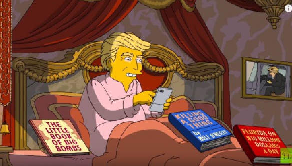 &laquo;Симпсоны&raquo; высмеяли президента Трампа (ВИДЕО)