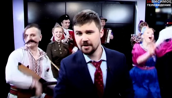 Шалений козак з балалайкою та пародія на Кисельова. Російський блогер розвеселив інтернет-користувачів