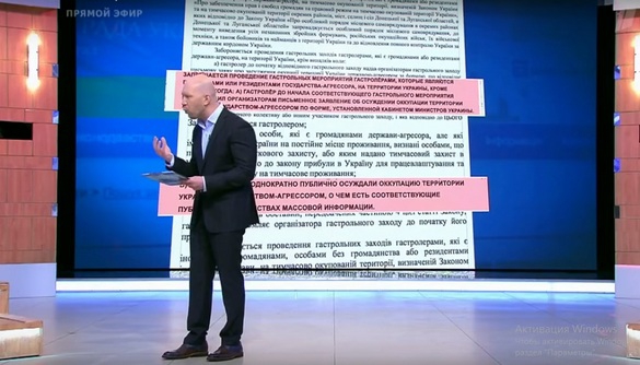 Истерика продолжается: как на российском Первом канале обсуждали украинский законопроект Истерика продолжается: как на российском Первом канале обсуждали украинский законопроект