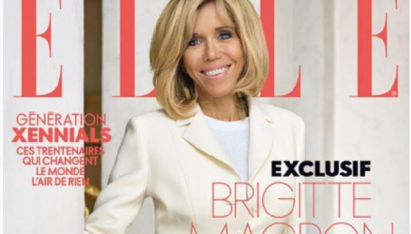 Журнал Elle побил рекорд продаж благодаря Брижит Макрон