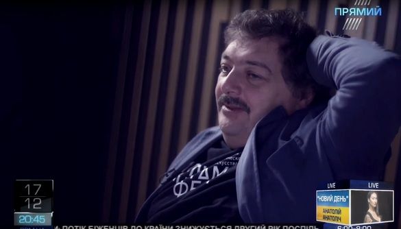 Російський письменник Дмитро Биков в ефірі Прямого каналу: &laquo;Щось мені підказує, що ми будемо разом&raquo;