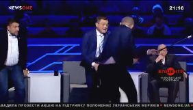 Мосійчук і Семченко побилися в студії Піховшека Мосійчук і Семченко побилися в студії Піховшека