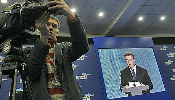 Янукович і журналісти