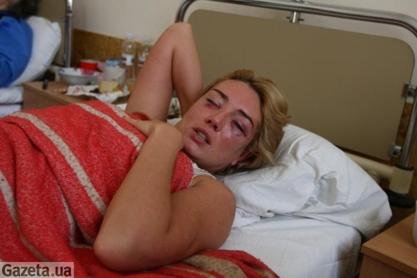 Розинская с «отбитой почкой» слегла в больницу (ФОТО)