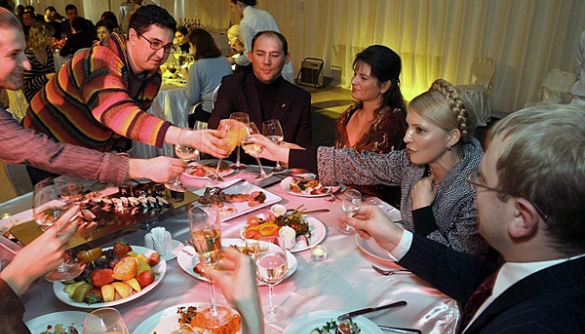 Вот как Юлия Тимошенко отпраздновала Новый год (ФОТО)