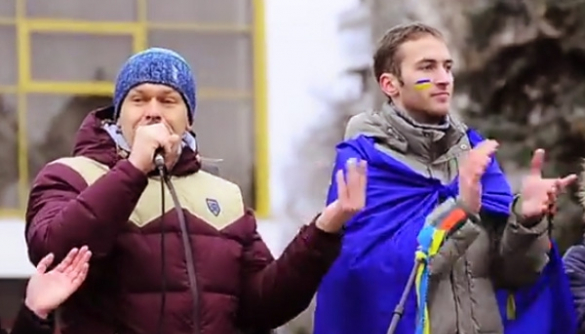 Украинские артисты записали трек в поддержку Евромайдана (ВИДЕО)