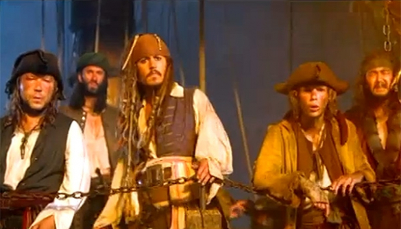 Новые приключения «Пиратов Карибского моря»: «Бороду геть»!  (ВИДЕО)