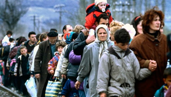 Сайт «5 канала» выдал косовских беженцев за крымских (ФОТО)