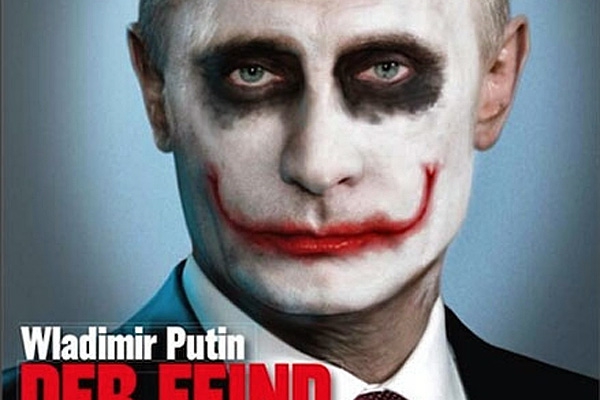 От товарища-гангстера до шута-вампира: как менялся облик Путина на обложках западных журналов