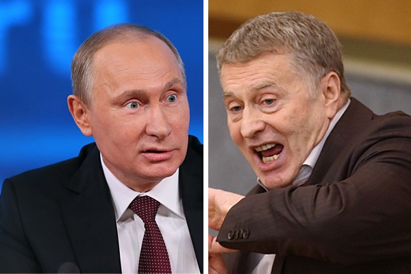 Пока Жириновский облизывает Путина - в России свобода слова