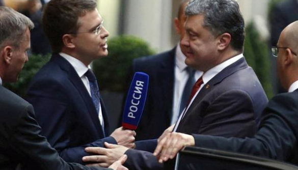 Петр Порошенко научил журналиста канала «Россия24» вежливости