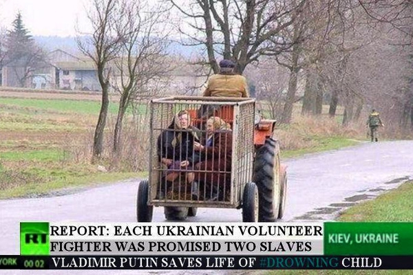 Украинцы ответили Первому российскому каналу на сюжет о двух рабах (ФОТО)