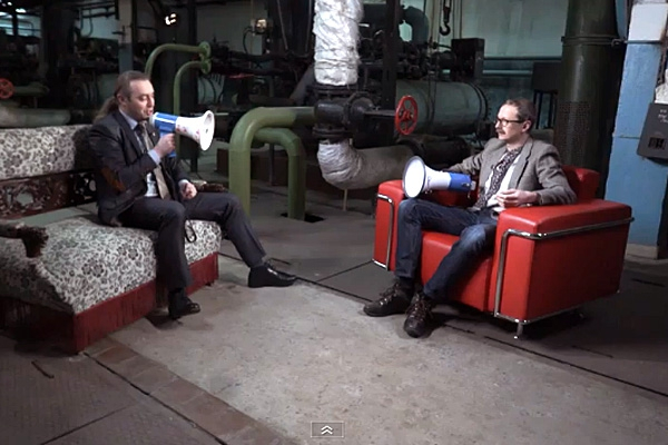 Майкл Щур и Игорь Мирошниченко в мегафоны под балалайку обсудили Ани Лорак (ВИДЕО)