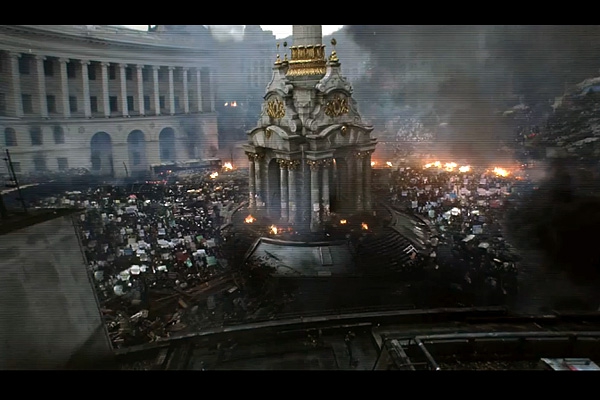Кадры с Майдана  - это "Земля будущего"