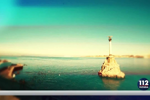 Дуся у телевизора: Для канала «112» полуостров Крым уже остров