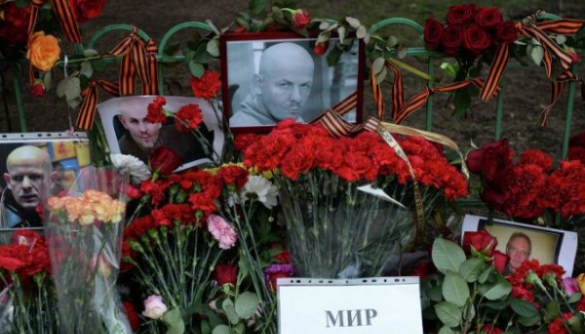 Как прощались с убитым Олесем Бузиной (ФОТО)