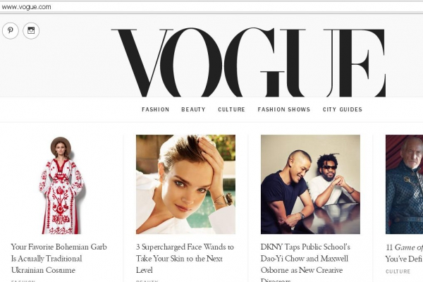 Сайты Vogue, GQ и Glamour превратят в онлайн-магазины