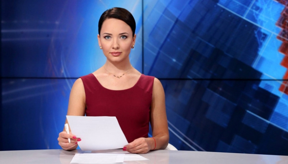Йогогогох! Украинская телеведущая повторила подвиг британского коллеги (ВИДЕО)