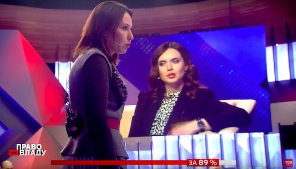 Янина Соколова и Наталья Мосейчук схлестнулись на &laquo;1+1&raquo;, обсуждая Зеленского
