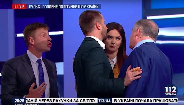 &laquo;Два Рембо&raquo;: Гончаренко и Червоненко чуть не подрались в эфире канала &laquo;112 Украина&raquo;