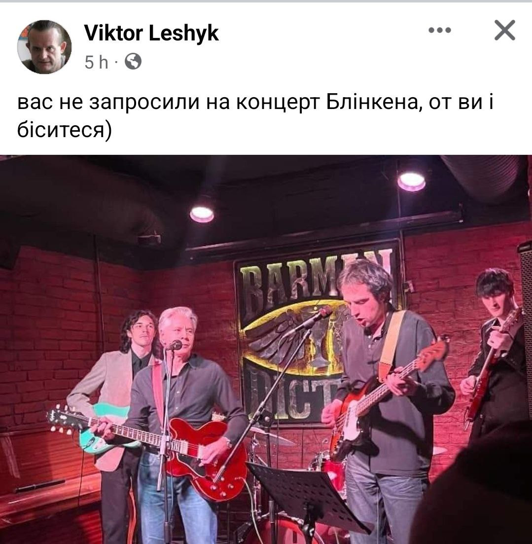 Ентоні Блінкен в Києві