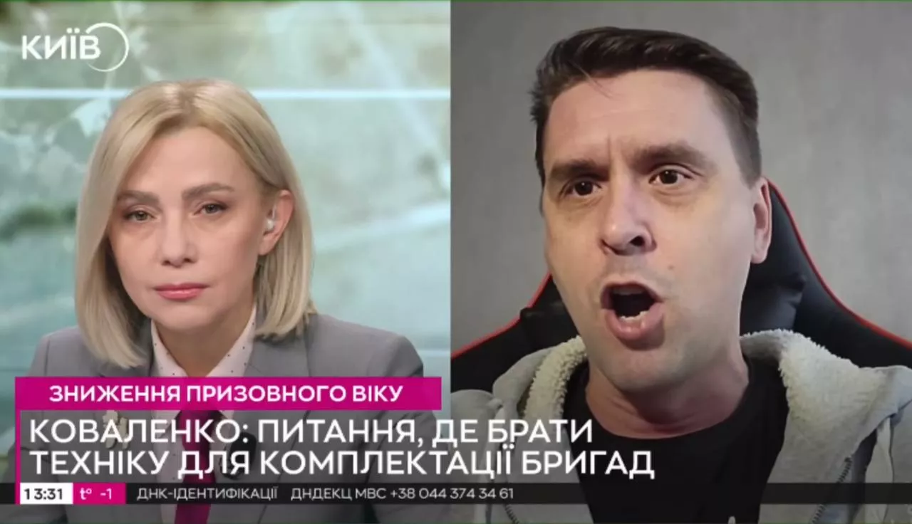 Я тут експерт!!!!!!!!!!! У воєнного оглядача Коваленка сталася істерика в ефірі каналу &laquo;Київ&raquo;