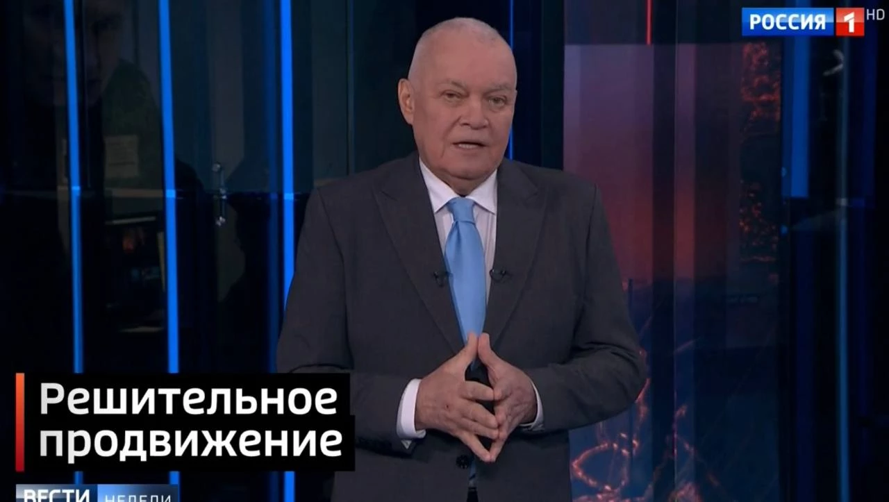 На пропагандистському шоу Кисельова критикують телемарафон, але плутають його з &laquo;Еспресо&raquo;