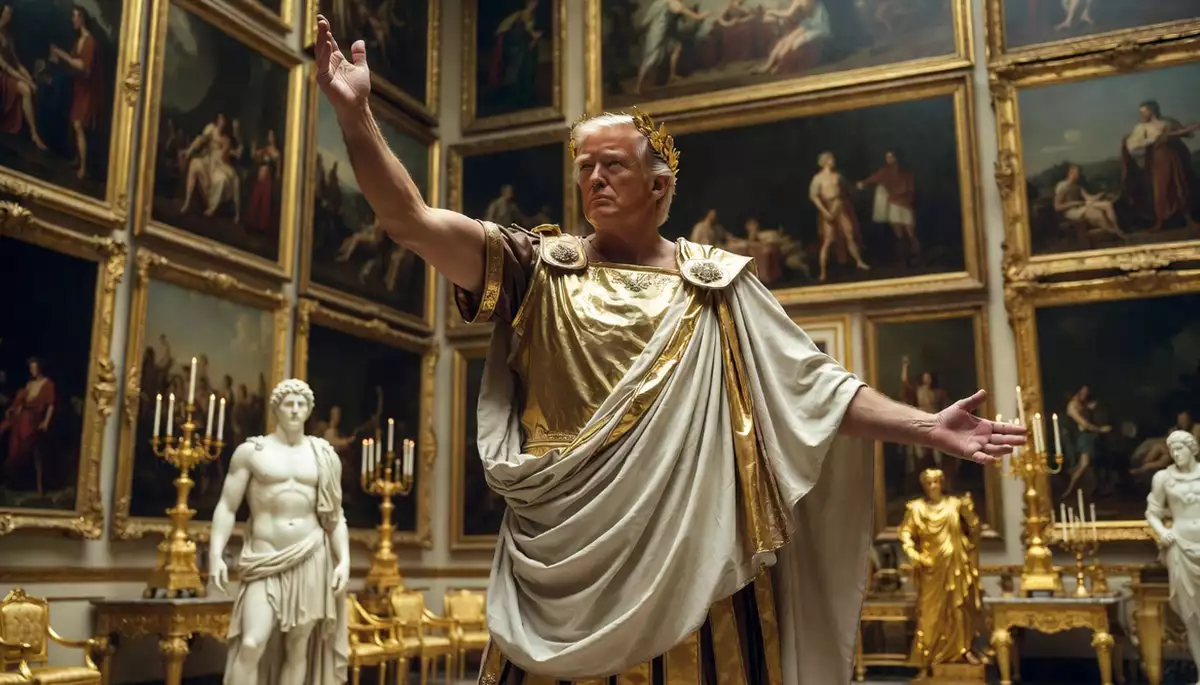 Трамп у промові раптово перейшов від іранської ядерки до золотих штор та захоплень розкішшю